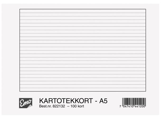 Kartotekkort A5 (100) 